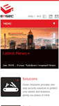 Mobile Screenshot of ensecsolutions.com