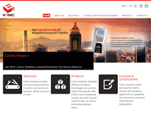 Tablet Screenshot of ensecsolutions.com